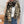 Loewe Scarf 180CM Black Beige Wool Cashmere 968582