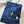 Loewe Scarf 180CM Dark Blue Black Wool Cashmere 968583
