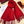 GG Double G Jacquard Scarf 200CM Red Wool 282789