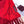 GG Double G Jacquard Scarf 200CM Red Wool 282789