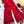 GG Double G Jacquard Scarf 200CM Red Wool 282789