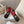 CD 26s Shade Ballet Flats Black Red Satin 939600