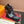 LV TRAINER SHOES IN BLACK MIX GREY EMBOSSED LAMBSKIN