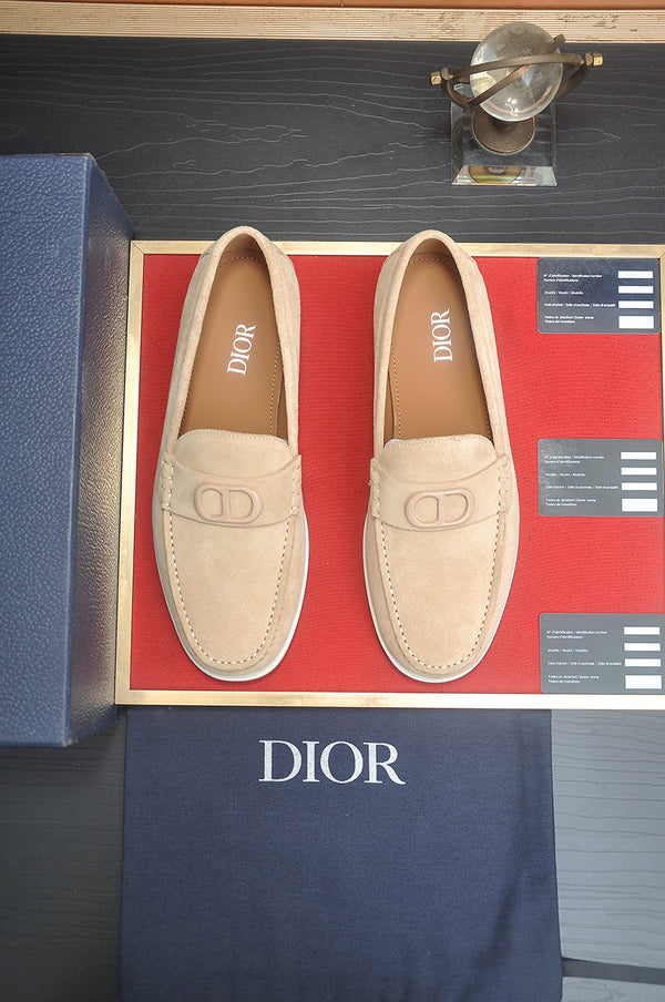 CD Loafer Beige Suede 646307