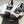 CC 25b Fall-Winter Mary Janes 15mm Pink Black Mesh & Grosgrain 415778