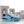 LV TRAINER CERULEAN BLUE MIX BLACK CALFSKIN