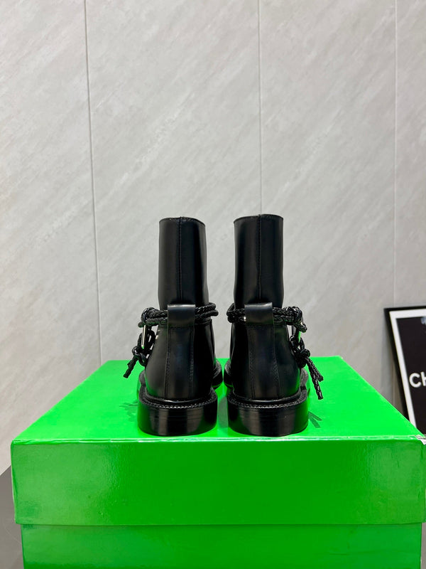 BV James Ankle Boot Black Calfskin 540194