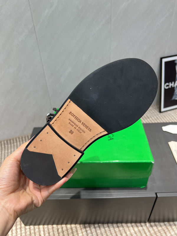 BV James Ankle Boot Taupe Brown Calfskin 540195