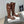 The Row 2025 Square Toe And Bow Accent Long Boot Brown Sheepskin 540514