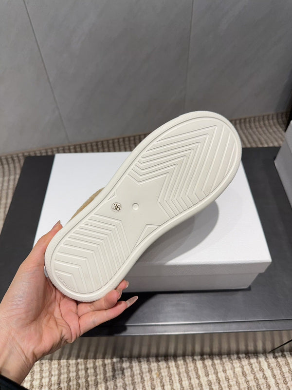 CD Star sneakers pink beige cowhide wool 539689