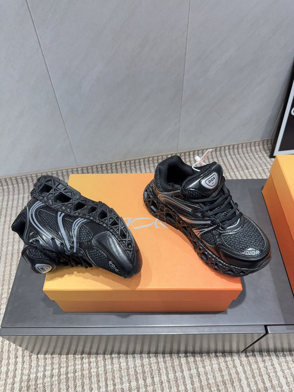 CD B35 NXXT Baskets Caoutchouc Maille Noir 614256