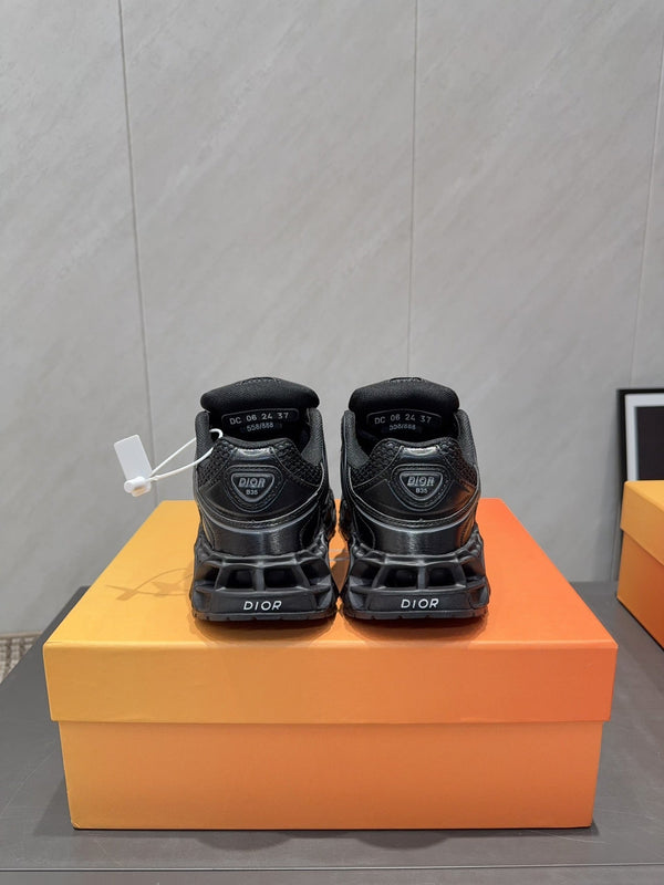 CD B35 NXXT Baskets Caoutchouc Maille Noir 614256