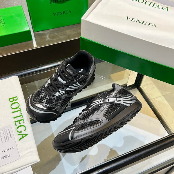 BV 26s Orbit Flash Sneaker Black Mesh Leather 735919