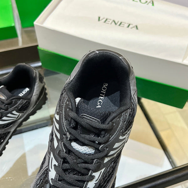 BV 26s Orbit Flash Sneaker Black Mesh Leather 735919