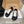 LOEW 26s Ballet Runner 2.0 Black Orange Suede Sheepskin 683937
