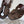 HM 26s Helia Sandal 70mm In Dark Brown Suede