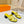 HM 26s Helia Sandal 70mm In Yellow Calfskin