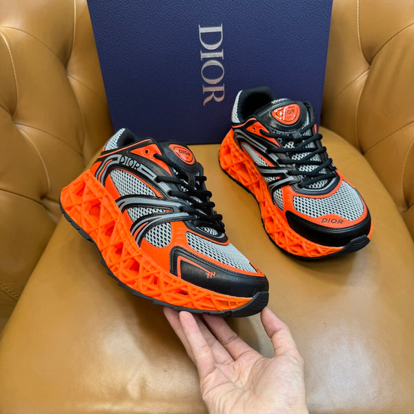 CD 25 B35 NXXT Sneaker Arancione Mesh Pelle di Vacchetta 754505