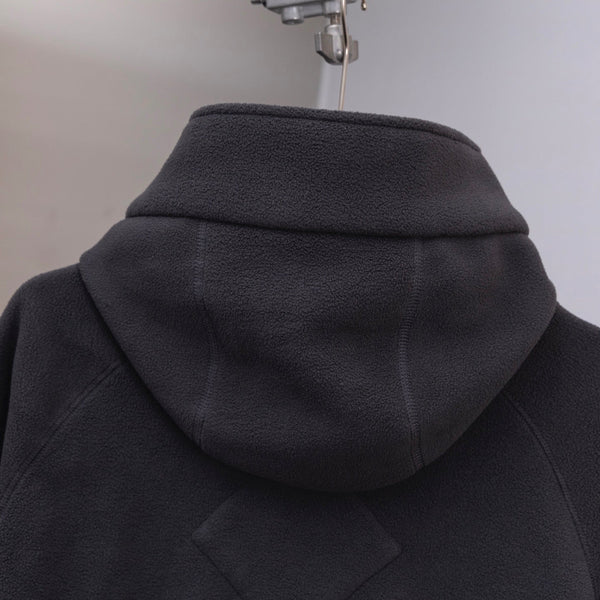 C. Goose Bomber Jacket Black Lambswool 0016