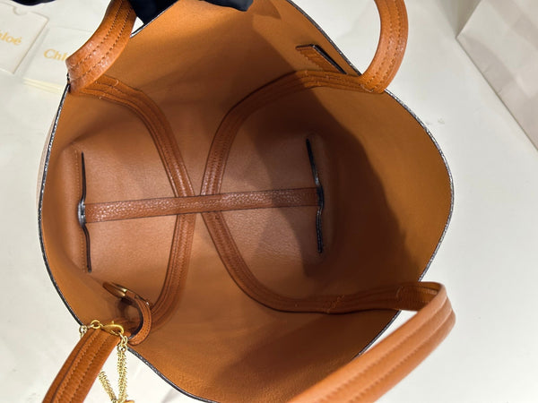 Chloe Spin Brown Calfskin