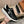 GG Men's Sneaker Black Sheepskin 709672