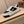 GG Men's Sneaker Black White Sheepskin 709673
