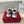 Valentino Sneaker 50mm In White Mix Red Pink Mesh Fabric And Cowhide 814276