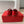 VL Locker Mary-Jane Ballerina In Crimson Red Calfskin