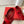 VL Locker Mary-Jane Ballerina In Crimson Red Calfskin
