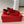 VL Locker Mary-Jane Ballerina In Crimson Red Calfskin