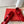 VL Locker Mary-Jane Ballerina In Crimson Red Calfskin