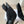 KNIFE CHEMISE HIGH PUMPS IN BLACK COTTON AND CALFSKIN