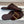 PETAL BELT FLAT SANDAL IN RUSSET BROWN CALFSKIN