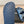 DAD SANDAL IN CLASSIC BLUE DENIM FABRIC MULE