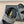 DAD SANDAL IN BLACK DENIM FABRIC