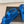 SANDALO DAD IN PELLE DI VITELLO BLU COBALTO