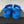 SANDALO DAD IN PELLE DI VITELLO BLU COBALTO