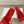 Loewe 25 Petal Anagram Slides Pelle di vacchetta rossa
