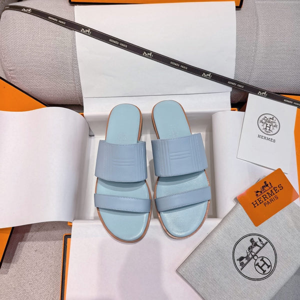 HM Mona Sandals Light Blue Leather 799039
