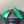 Sandali con zeppa intrecciata a punta tonda Alaia 25 da 75 mm in pelle intrecciata verde 433567