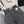 Loew White Anagram Dark Grey Jean