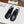 SQUARE TOE SLINGBACK BLACK CALFSKIN