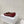 ALAIA BALLET FLAT IN BURGUNDY RED MESH LAMBSKIN