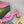 GG WOMEN'S HORSEBIT SLINGBACK 65MM IN FUSICA PINK CALFSKIN