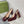 GG SLINGBACK DA DONNA CON MORSETTO 95MM IN PELLE DI VITELLO ROSSO VINO