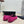 BABYLONE BALLET FLAT IN BRIGHT PINK SUEDE