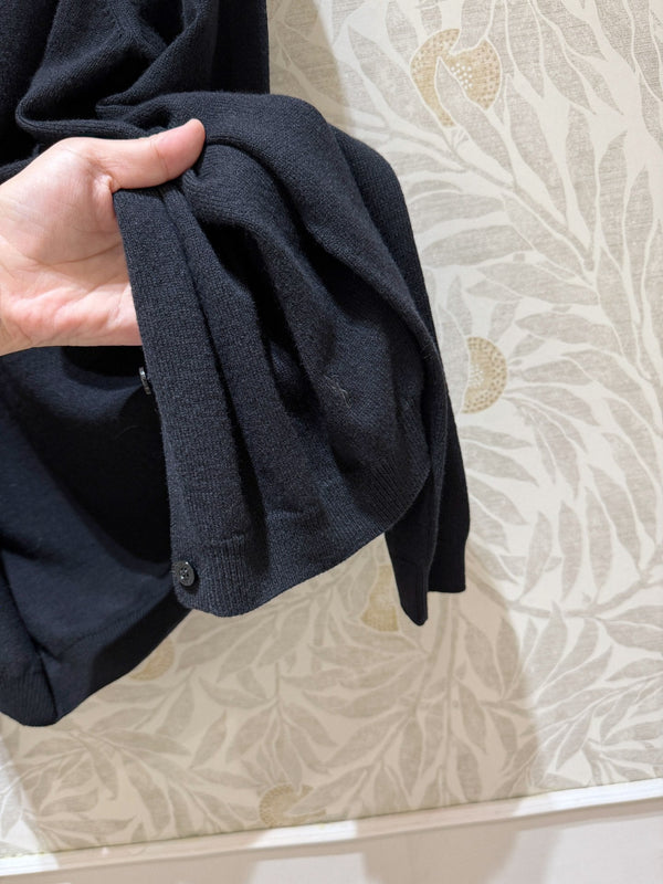 YSL Cardigan Black Wool