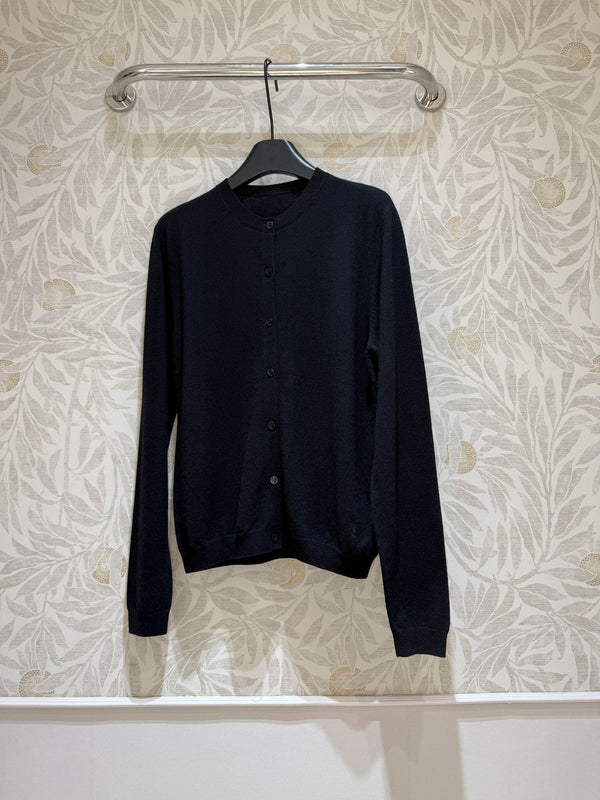 YSL Cardigan Black Wool