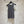 Gilet a coste YSL in cotone grigio fumo