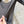 Gilet a coste YSL in cotone grigio fumo